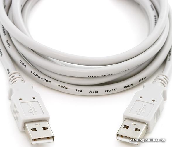 Кабель USB 2.0 Am-Am 3.0m 5bites (UC5009-030C)