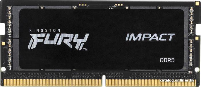 SO-DIMM DDR5 32GB (1x32Gb) PC-38400 4800MHz Kingston FURY Impact (KF548S38IB-32) CL38 1.1V