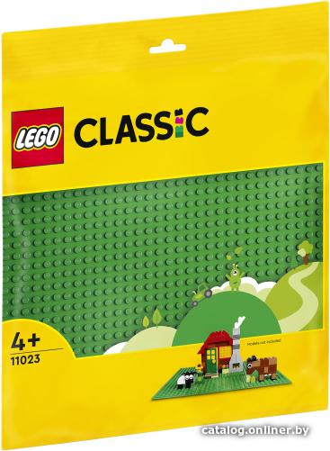 Элемент конструктора Lego Classic Зеленая базовая пластина 11023