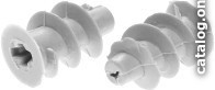 Дюбель пластмассовый для ГКЛ DRIVA 15х23 мм (250 шт в карт. уп.) STARFIX SMC3-36028-250
