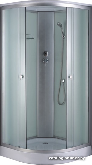 Душевая кабина Coliseum ТМ-80 (белый/матовое стекло)