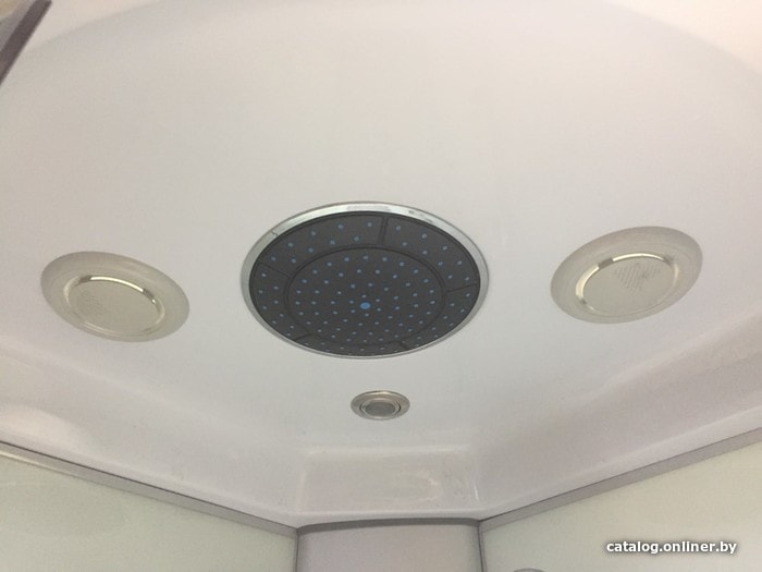 Душевая кабина Coliseum ТМ-80 (белый/матовое стекло)