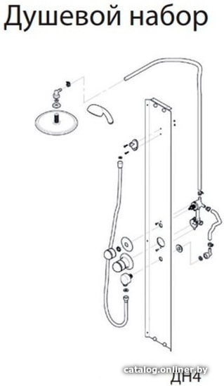Душевая кабина Triton Лайт A ДН4 90x90