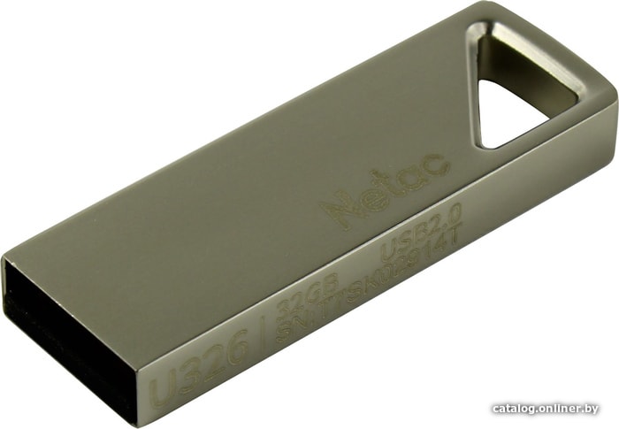 64Gb Netac U326 Black (NT03U326N-064G-20PN) USB 2.0