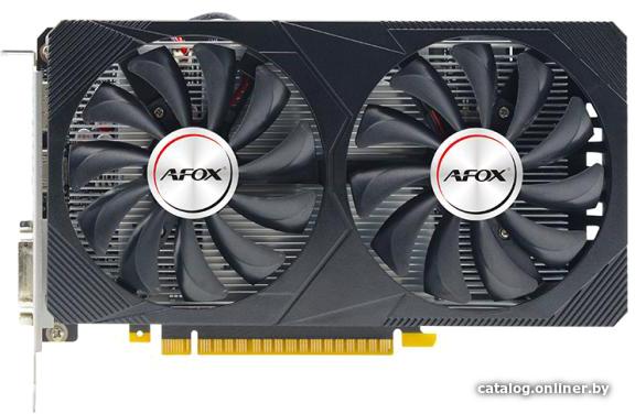 NVIDIA GeForce AFOX GTX1650 (AF1650-4096D6H3-V3) 4GB GDDR6 (128bit, Fansink, 1410(1620)/12000MHz) ATX DVI HDMI DP