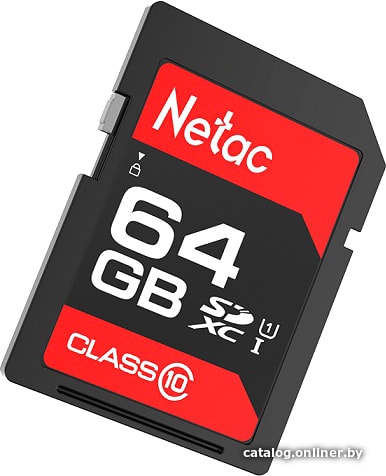 SD 64Gb Netac P600 UHS-I Class 10 U1 SDHC (NT02P600STN-064G-R)