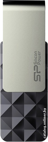 8 Gb USB3.0 Silicon Power Blaze B30 (SP008GBUF3B30V1K), Black-Silver