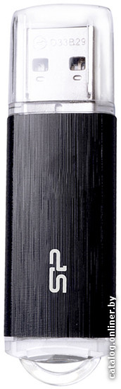 8 Gb USB3.0 Silicon Power Blaze B02 (SP008GBUF3B02V1K), Black