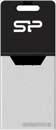 16 Gb Silicon Power Mobile X20 (SP016GBUF2X20V1K), серебр.-черный, USB2.0