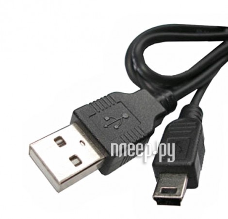 Кабель USB 2.0 Am-miniB 1.0m 5bites (UC5007-010) 