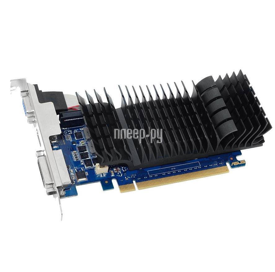 NVIDIA GeForce ASUS GT730 (GT730-SL-2GD5-BRK) 2GB DDR5 (64bit, Heatsink, 902/5010MHz) VGA DVI HDMI RTL