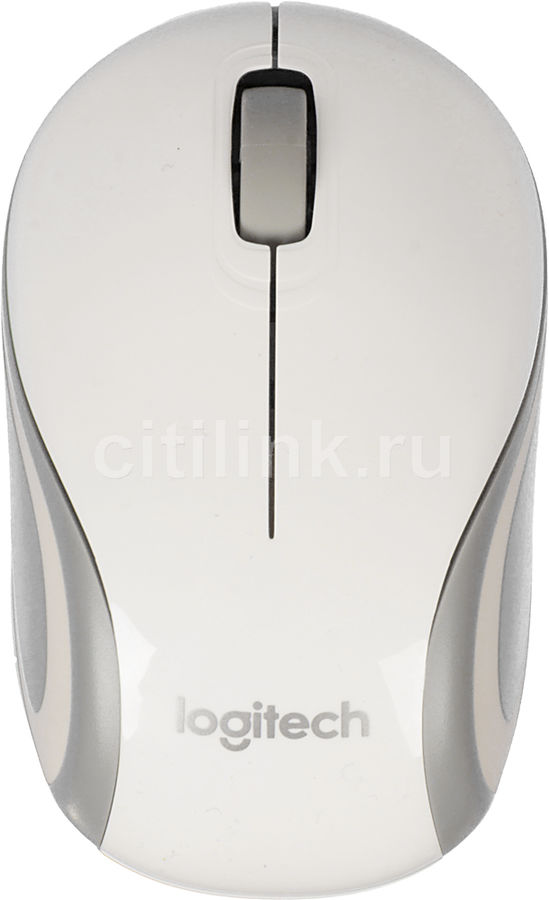 Mouse Wireless Logitech M187 (910-002735) White, USB, RTL