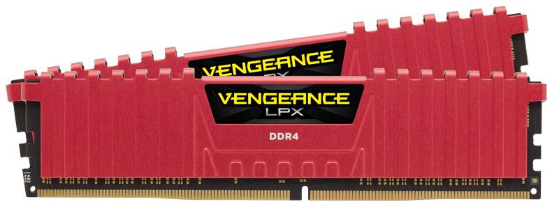 DDR4 16GB KITof2 PC-25600 3200MHz Corsair Vengeance LPX (CMK16GX4M2B3200C16R) CL16 16-18-18-36 1.35V RTL