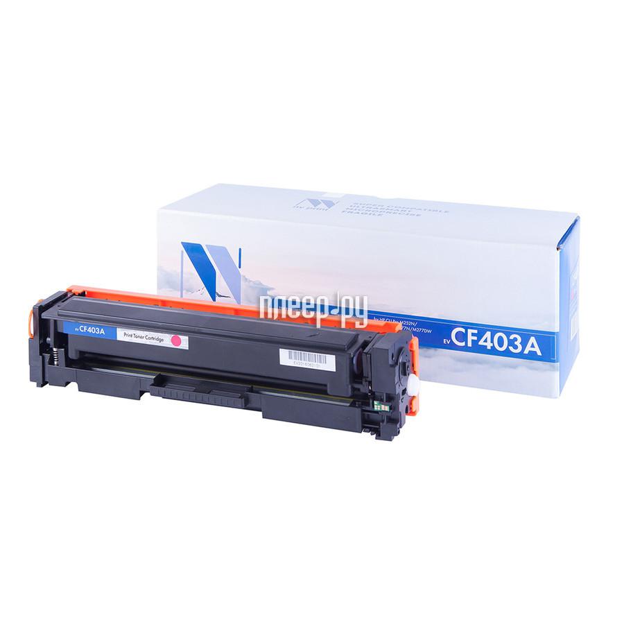 Картридж NV Print CF403A (пурпурный) для HP LJ Pro M252/MFP M277