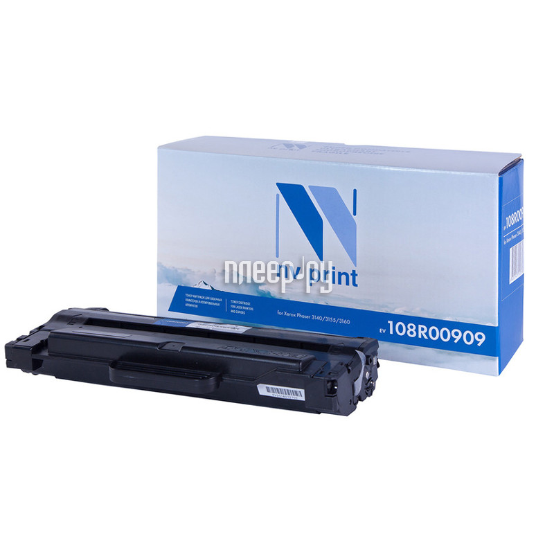 Картридж NV Print NV-108R00909 (черный) для Xerox Phaser 3140/3155/3160