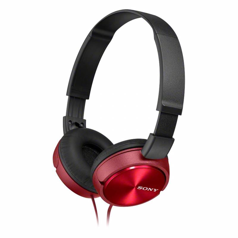 Наушники Sony MDR-ZX310AP 1.2м кабель 3.5мм Red