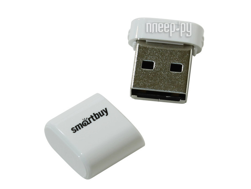 32 Gb SmartBuy Lara (SB32GBLARA-W), USB 2.0, White