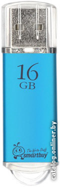 16 Gb SmartBuy V-Cut (SB16GBVC-B), Blue, USB2.0