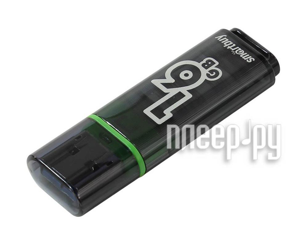 16 Gb USB3.0 SmartBuy Glossy (SB16GBGS-DG), Dark Grey