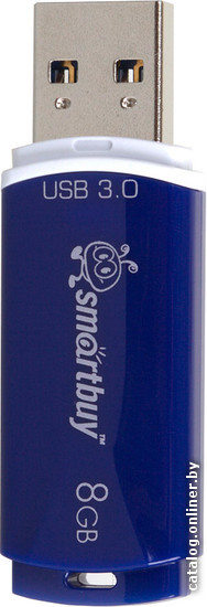 16 Gb USB3.0 SmartBuy Crown (SB16GBCRW-Bl), Blue