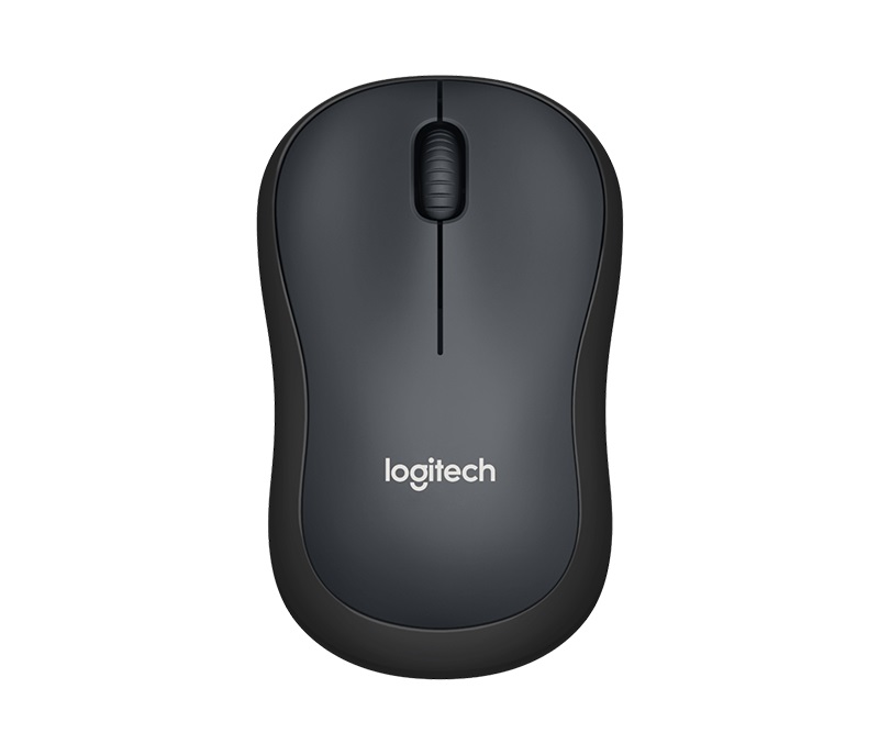 Mouse Wireless Logitech M220 Silent (910-004878) Dark Grey, USB, RTL