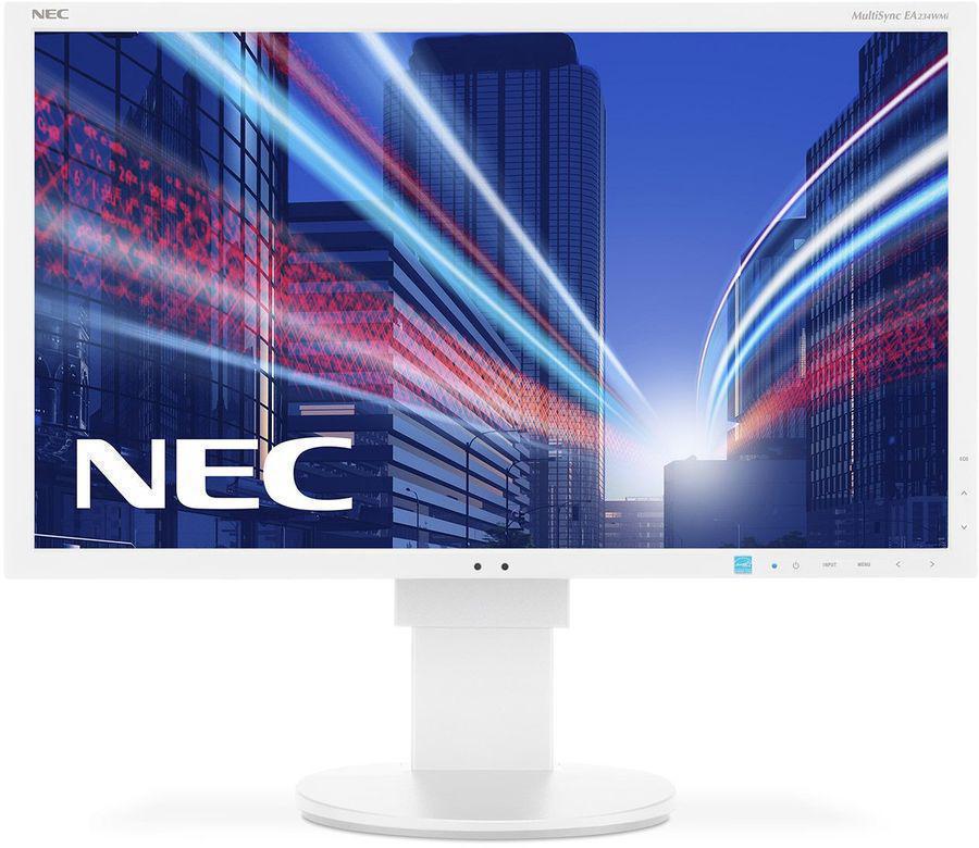 23" NEC MultiSync EA234WMi White 1920x1080 IPS, 16.9, 1000:1, 178°/178°, 6ms, 250cd/m2, 2x1W, USB, VGA, DVI, HDMI, DP