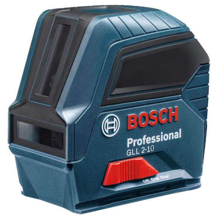 Нивелир Bosch GLL 2-10 Professional 0601063L00, лазерный + чехол