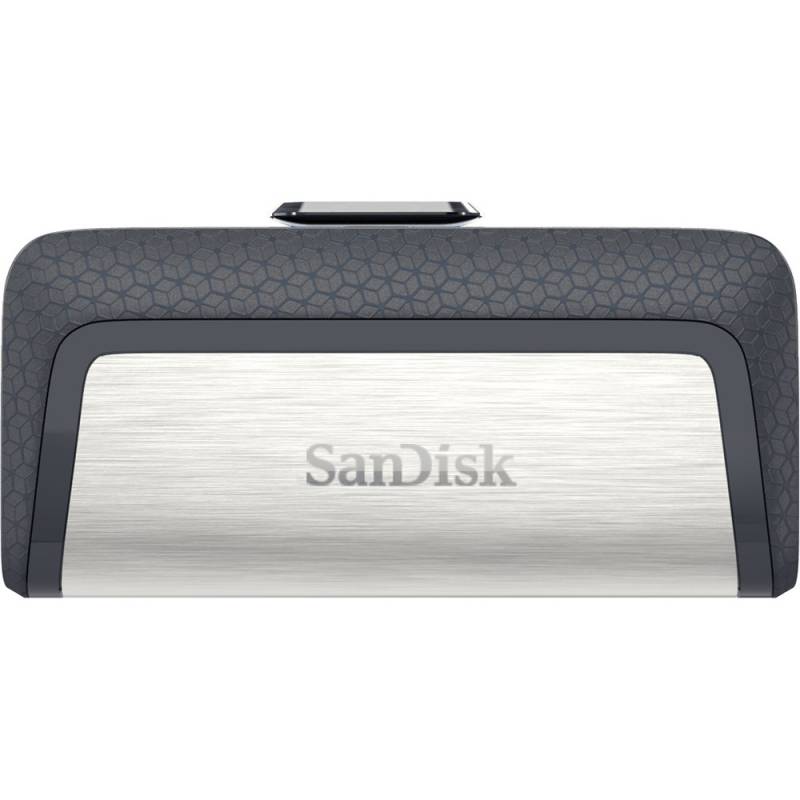 32 Gb USB3.1 SanDisk Ultra Type-C (SDDDC2-032G-G46) серебр.-черный RTL