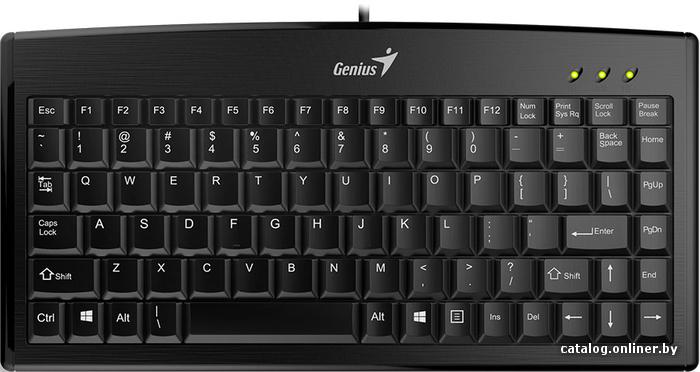 Клавиатура Genius LuxeMate 100, USB, Black