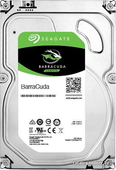 HDD 3.5" SATA-III Seagate 4TB Barracuda (ST4000DM005) 7200RPM 64Mb 6Gb/s