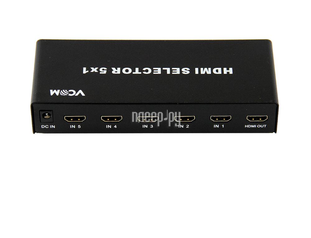 Переключатель HDMI VCOM (DD435) 5 портов