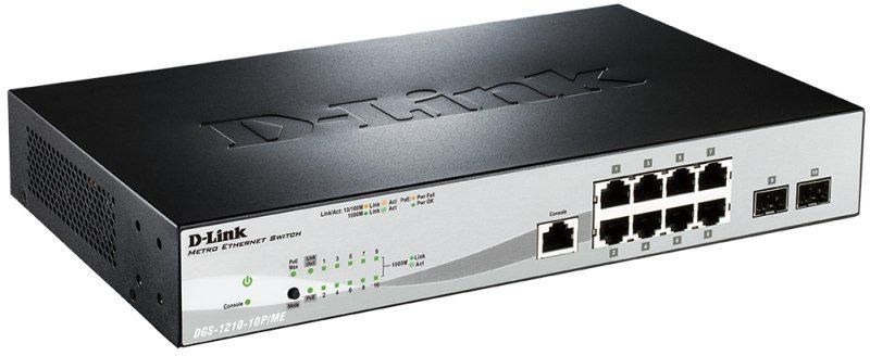 Switch Gigabit D-Link 8-port DGS-1210-10P/ME/A1A OEM