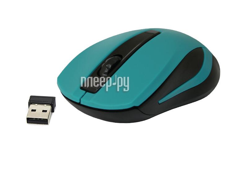 Mouse Wireless Defender #1 MM-605 Green USB RTL
