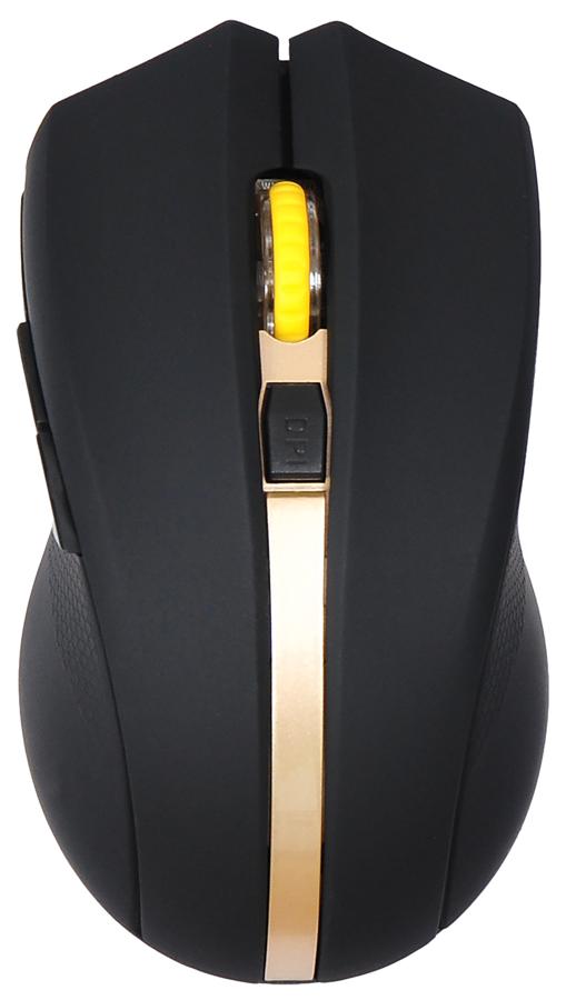 Mouse Wireless Oklick 495MW Black-Gold