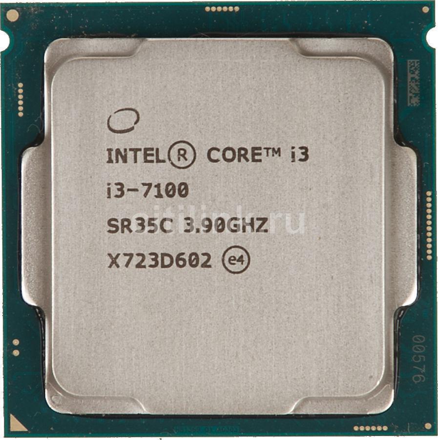 CPU Socket-1151 Intel Core i3-7100 (CM8067703014612) (3.9GHz, SVGA HD Graphics 530 1050MHz, 0.5+3Mb, 8GHz bus, DDR3L-1600, DDR4-2400, 51W) OEM