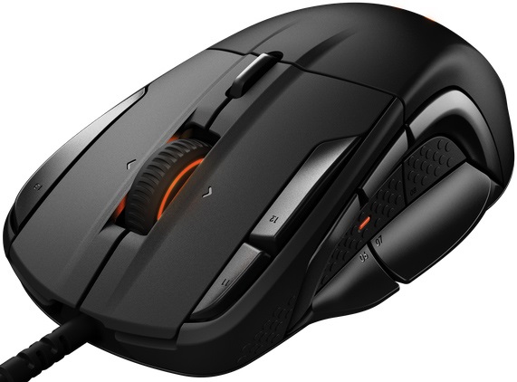 Mouse SteelSeries Rival 500 (62051) Optical Mouse, 16000DPI, 15btn+Roll, Black, USB, RTL