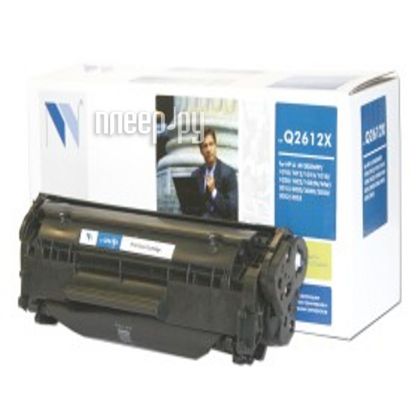 Картридж NV Print Q2612X (черный) для  HP LJ  1005/1010/1012/1015/1018/1020/1022/3015/3020