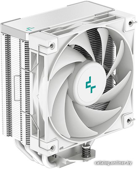 Кулер Deepcool AK400 WH (Socket AMD AM5/AM4, Intel LGA1700/1200/115x 155mm, 6mmx4pcs, Fan 120mm, TDP 220W белый) R-AK400-WHNNMN-G-1