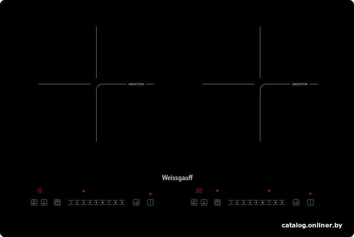 Варочная панель Weissgauff HI 412 H