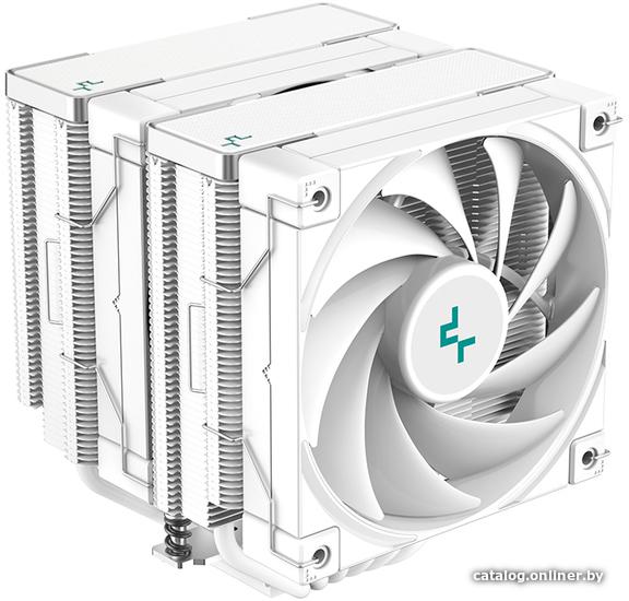 Кулер Deepcool AK620 WH (LGA20XX/1700/1200/115X/AM4 8шт/кор TDP 260W PWM DUAL Fan 120mm 6 тепл. трубок белый) RET