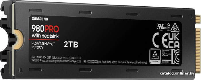 SSD M.2 Samsung 2Tb 980 Pro PCI Express (MZ-V8P2T0CW)