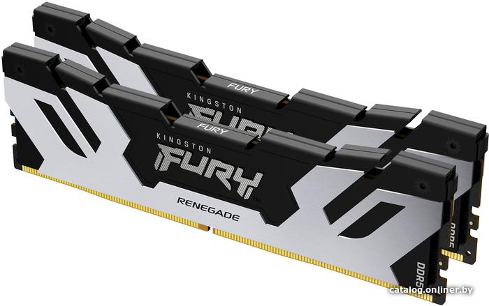 DDR5 32Gb KiTof2 (2x16Gb) PC5-51200 6400MHz Kingston FURY Renegade (KF564C32RSK2-32)