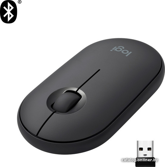 Mouse Wireless Logitech M350 (910-005602/910-005576) Graphite