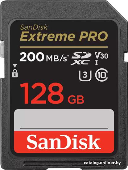 SD 128 Gb SanDisk Class 10 Extreme Pro SDSDXXD-128G-GN4IN SDXC
