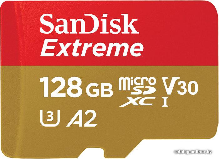 Micro SD 128 Gb SanDisk microSDXC Class 10 UHS-I SDSQXAA-128G-GN6MN