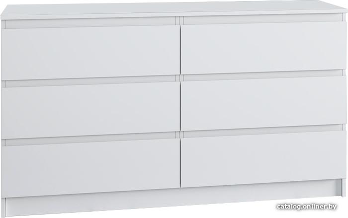 Комод ДСВ Мори МК 1380.6 (белый)