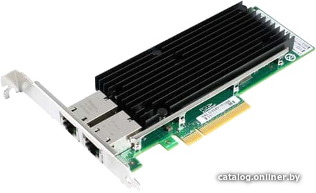 Адаптер LR-LINK LREC9802BT PCIE 2.1 x8 Intel x540, 2*RJ45 10G NIC Card