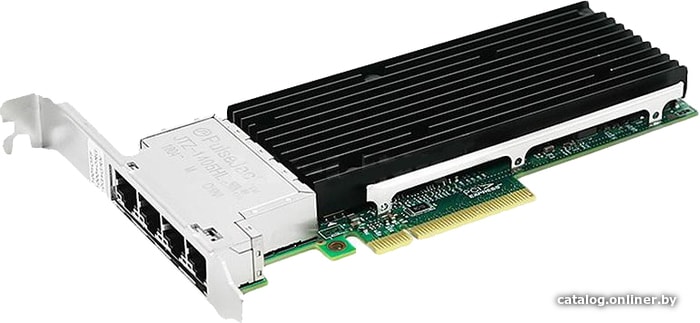 Адаптер LR-LINK LREC9804BT PCIe 3.0x8 Intelx710 4*RJ45 10G NIC Card