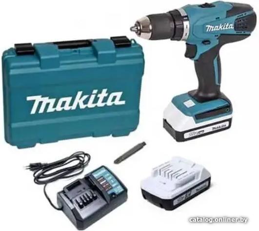 Дрель-шуруповерт Makita DF488DWE