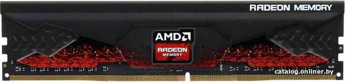 DDR4 16GB PC-21300 2666MHz AMD Radeon (R7S416G2606U2S) DIMM R7 Performance Series Black Gaming Memory Non-ECC CL16 1.2V